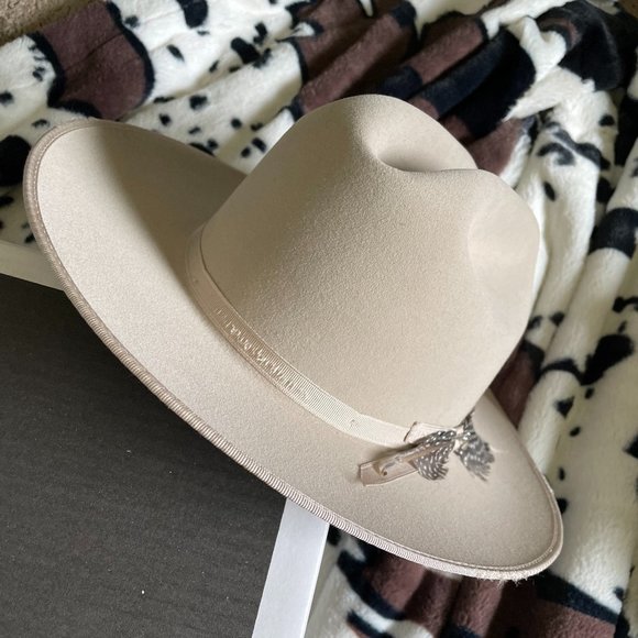 Stetson 1865 Distressed Open Road Royal Deluxe hat - Picture 9 of 9